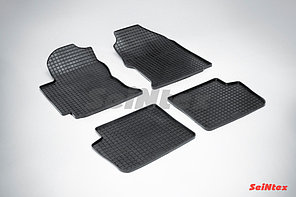Коврики резиновые Toyota Corolla E120/130 (2001-2007) / Toyota Matrix / Pontiac Vibe (SeiNtex)