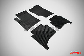 Коврики резиновые Volkswagen Touareg I (2002-2010) / Фольксваген Туарег [00463] (SeiNtex)