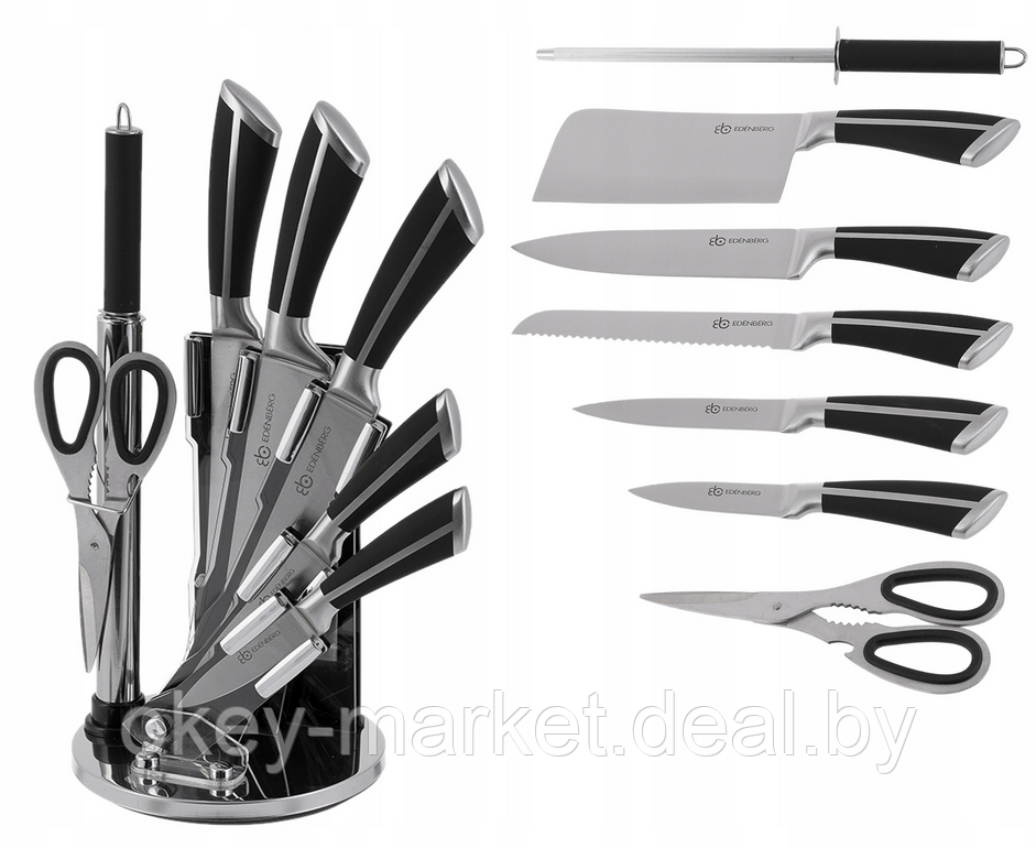 Набор стальных ножей Edenberg EB-700 - фото 1 - id-p105777908