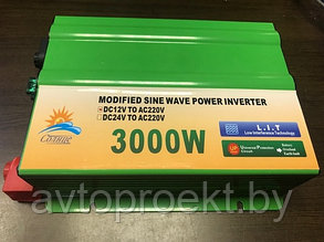 Преобразователь 12V-220V 3000W (инвертор)