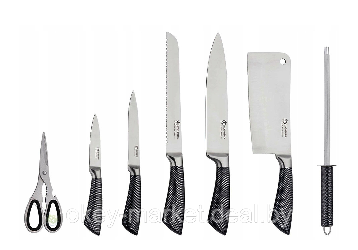Набор стальных ножей Edenberg EB-913 - фото 7 - id-p80430609