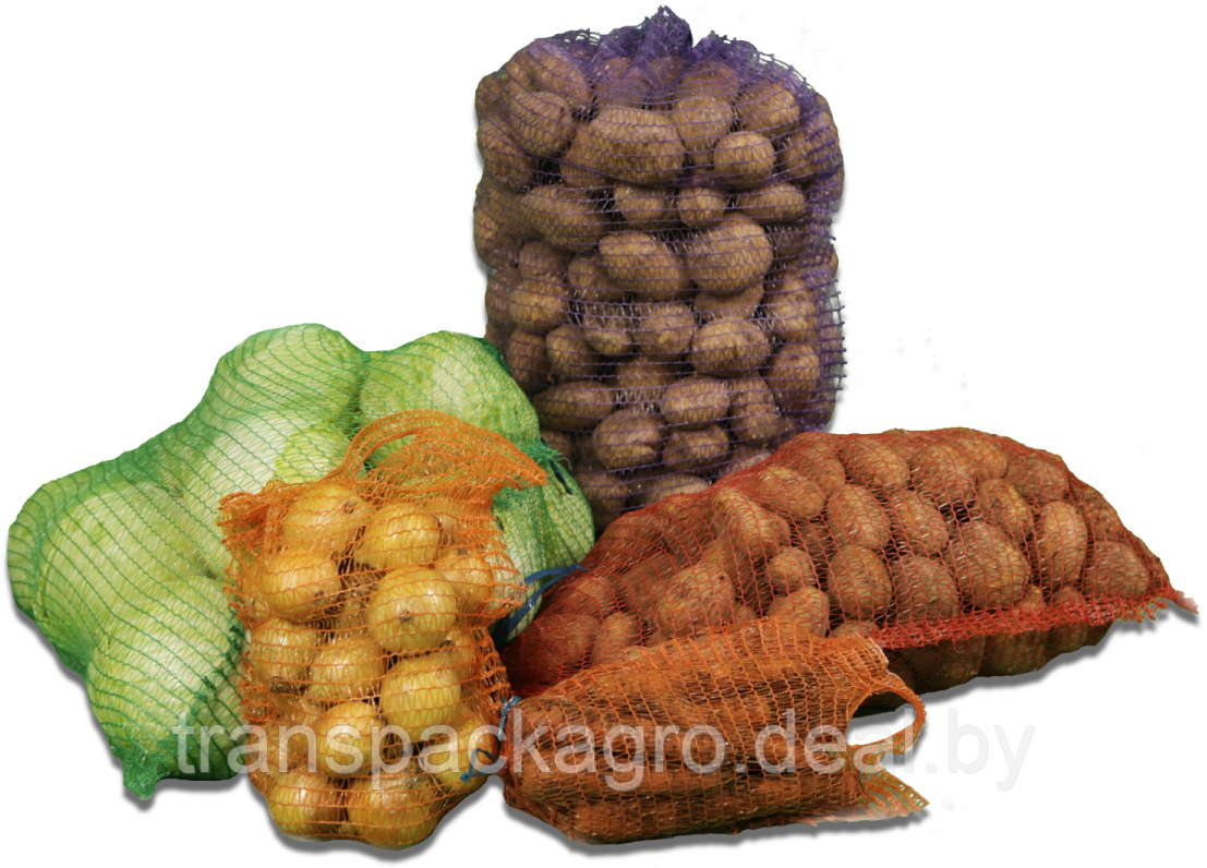 Мешок сетчатый 50*80 см (40кг +/- 4кг), сетка для овощей, овощная сетка, мешки сетчатые - фото 1 - id-p20010866