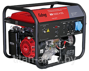 Генератор бензиновый FUBAG BS 5500 A ES с электростартером и коннектором автоматики