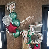 Цифры на день рождения из шаров, фото 6
