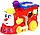 Музыкальная развивающая игрушка Паровозик  Ту-ту Joy toy  сортер (звук, свет) арт,9155, фото 4