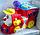 Музыкальная развивающая игрушка Паровозик  Ту-ту Joy toy  сортер (звук, свет) арт,9155, фото 5