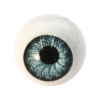 Глазки кукольные круглые 1,2см синий