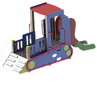 EDIO-2404 Игровой комплекс "Трактор"