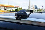 Багажник Modula серебристые  для Ford Focus 2, универсал с интегрированными рейлингами, фото 4