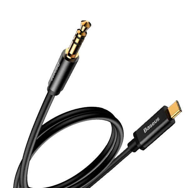 Кабель Baseus USB-C для Mini-jack 3.5 Yiven 1.2M CAM01-01 черный - фото 1 - id-p105932828