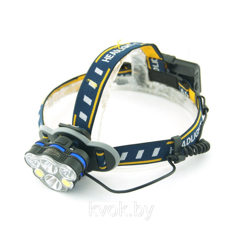 Налобный фонарь Headlamp H-T591 Micro USB - фото 1 - id-p105974752