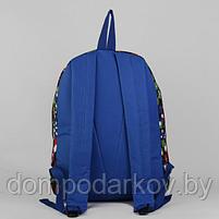 Рюкзак молодёжный, отдел на молнии, наружный карман, цвет разноцветный, фото 6