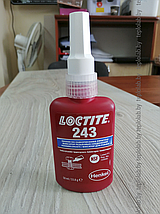 Резьбовой фиксатор средней прочности ЛОКТАЙТ Loctite 243 50 мл, фото 2