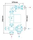 Смесительный узел Afriso 90 501 10  с насосом Grundfos UPM3, фото 3