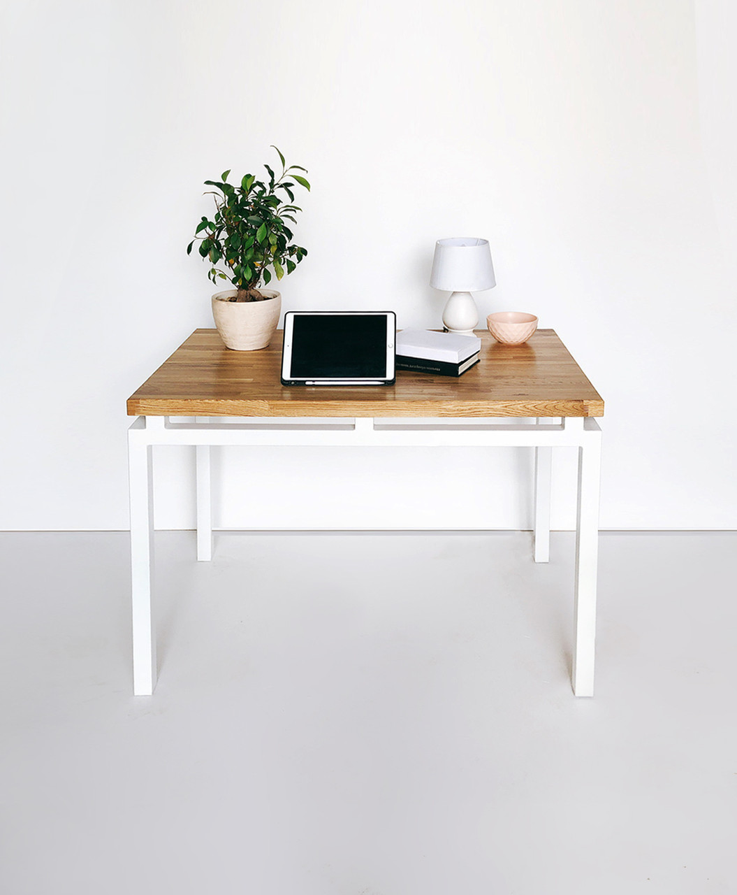 Обеденный стол crafto ЗИОН / white в стиле лофт - фото 4 - id-p101101406