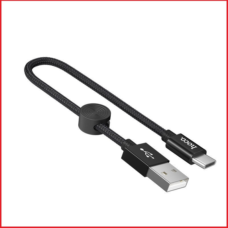 Кабель USB Hoco X35 Premium charging data cable for Type-C 0,25m черный