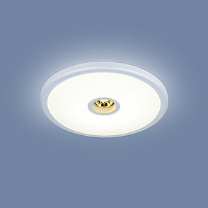 Точечный светодиодный светильник 9912 LED 6+4W WH белый, фото 2