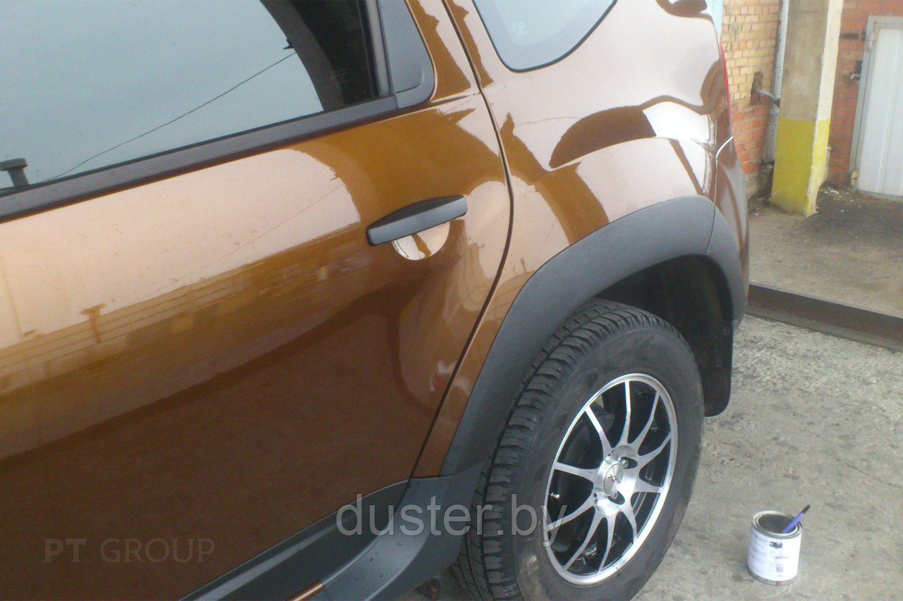 Накладки на крылья (расширители)Renault Duster 2015- PT GROUP - фото 5 - id-p106009975