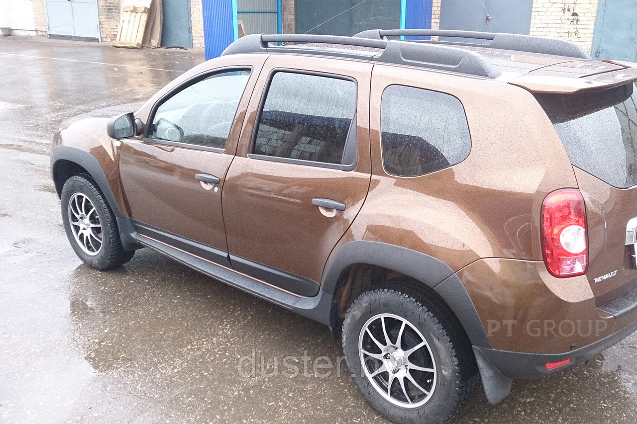 Накладки на крылья (расширители)Renault Duster 2015- PT GROUP - фото 4 - id-p106009975