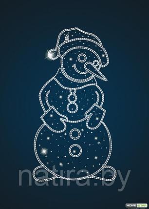 Панно светящееся Снеговик, фото 2