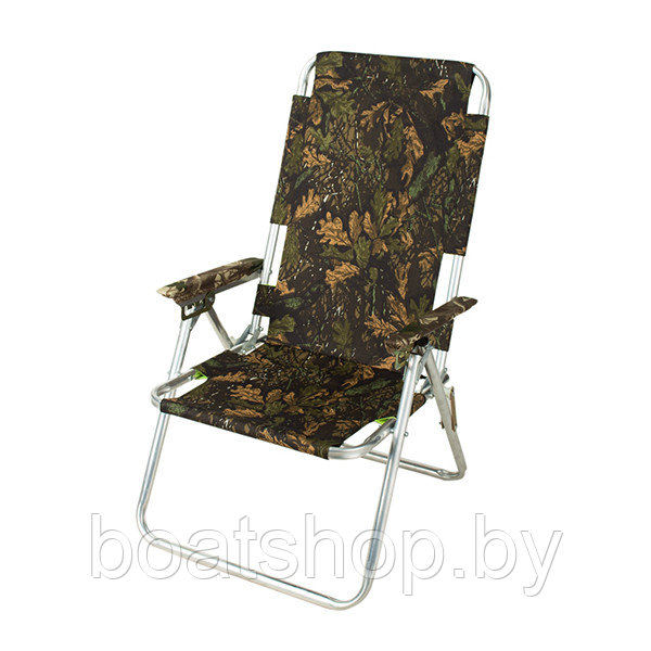 Кресло-шезлонг складное алюминиевое Медведь, вариант № 5 - фото 3 - id-p106000646