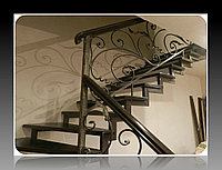 Косоур лестницы Г-образный модель 85