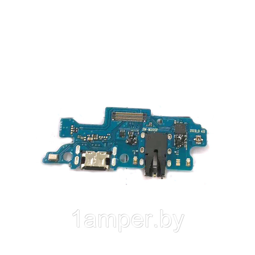 Плата нижняя Original с разъемом зарядного, микрофоном Samsung Galaxy M20/M205 - фото 1 - id-p106059519