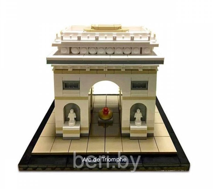 17012 Конструктор Lepin "Триумфальная арка" 433 детали, аналог Lego 21036 - фото 4 - id-p106082240