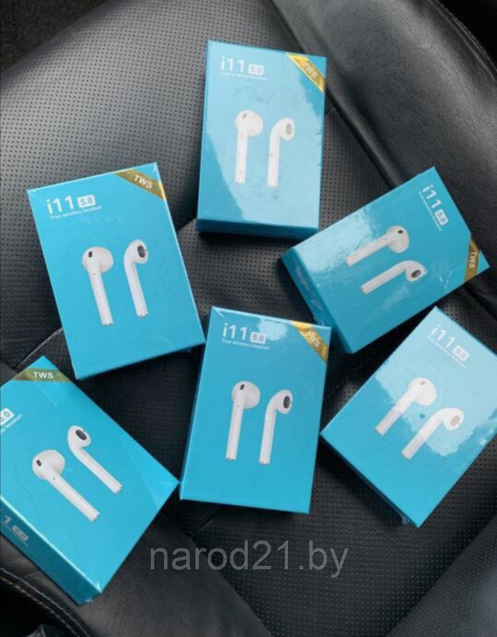 Беспроводные наушники AirPods I11 TWS - фото 7 - id-p106085930