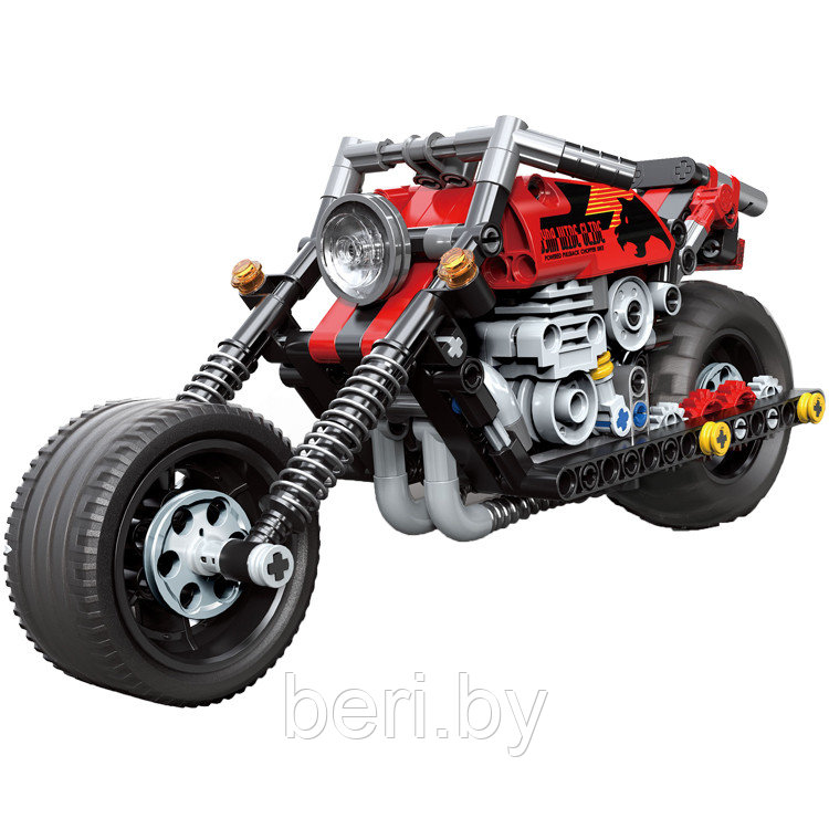 3803 Конструктор DECOOL Technic MecFactor "Приключения на байке", аналог LEGO Technic, 262 детали - фото 2 - id-p106098734