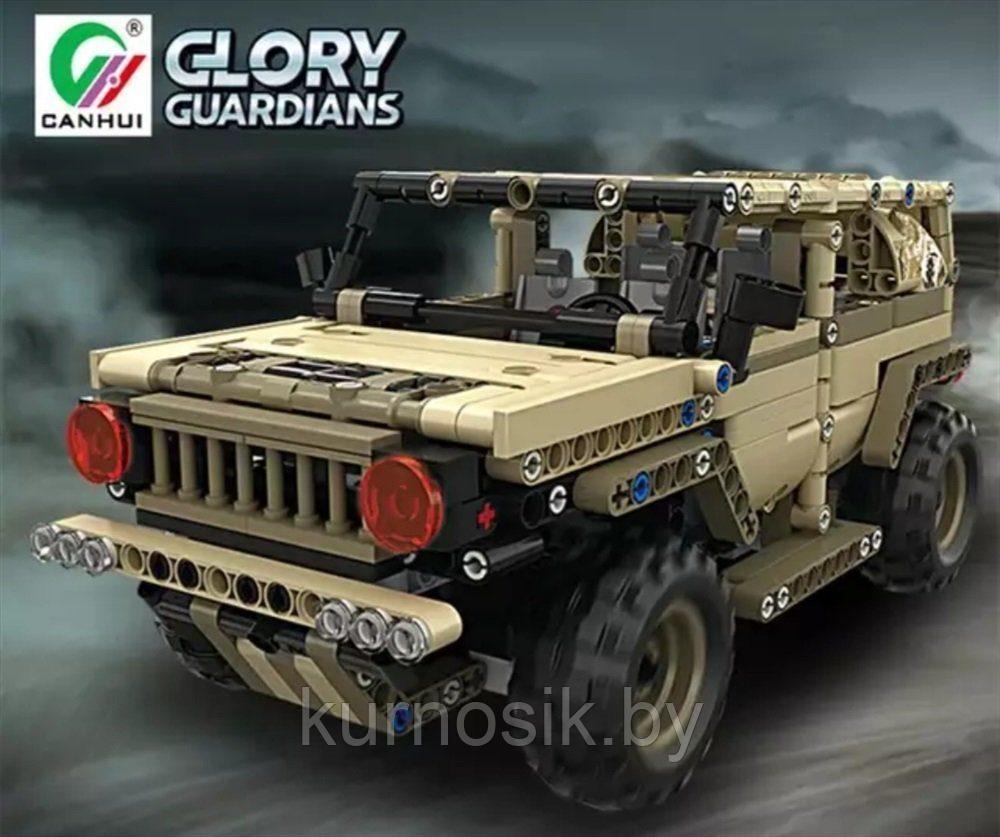 Конструктор Mould King Военный Хаммер на Р/У, 535 деталей, арт. 13009