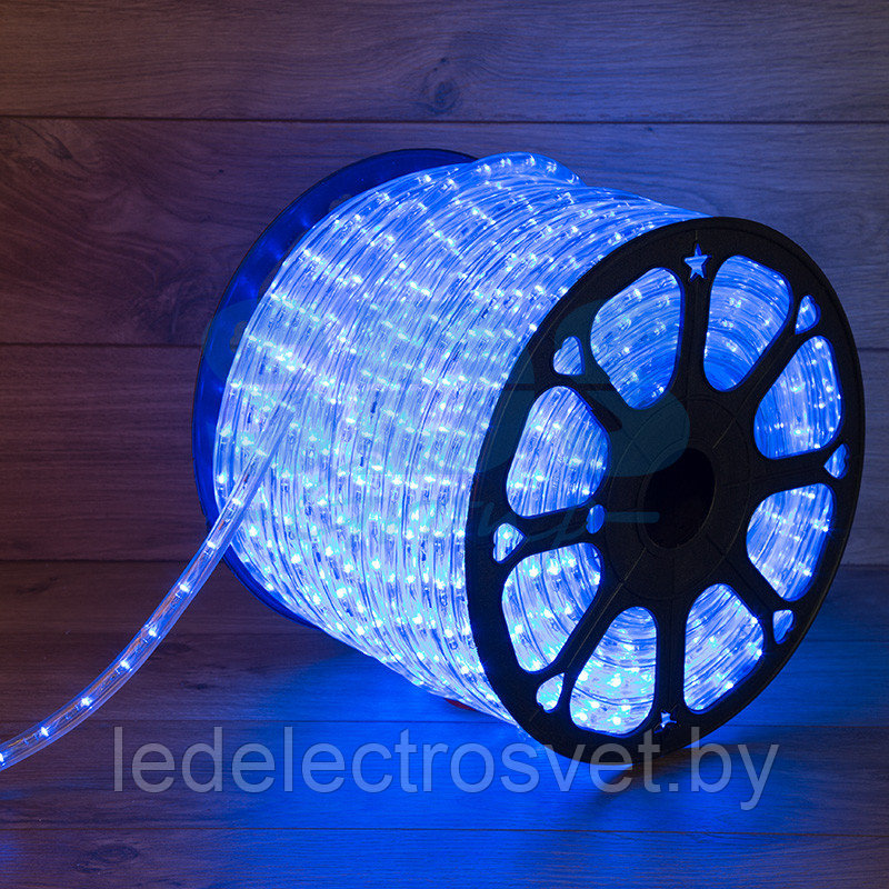 Дюралайт LED, свечение с динамикой (3W) - синий, бухта 100м - фото 1 - id-p106103224