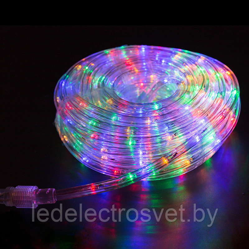 Дюралайт LED, свечение с динамикой (3W), 24 LED/м, МУЛЬТИ (RYGB), 6м - фото 1 - id-p106103230