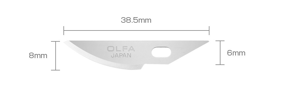 Лезвие OLFA для ножа AK-4, R/5 (Япония)