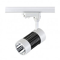 Трековый светильник IP20 LED 3000K 15W 220-240V PINE 357566 NT18 174 белый с черным проводом