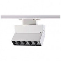 Трековый светильник IP33 LED 3000К 13W 110-265V EOS 357843 NT18 080 белый/чёрный