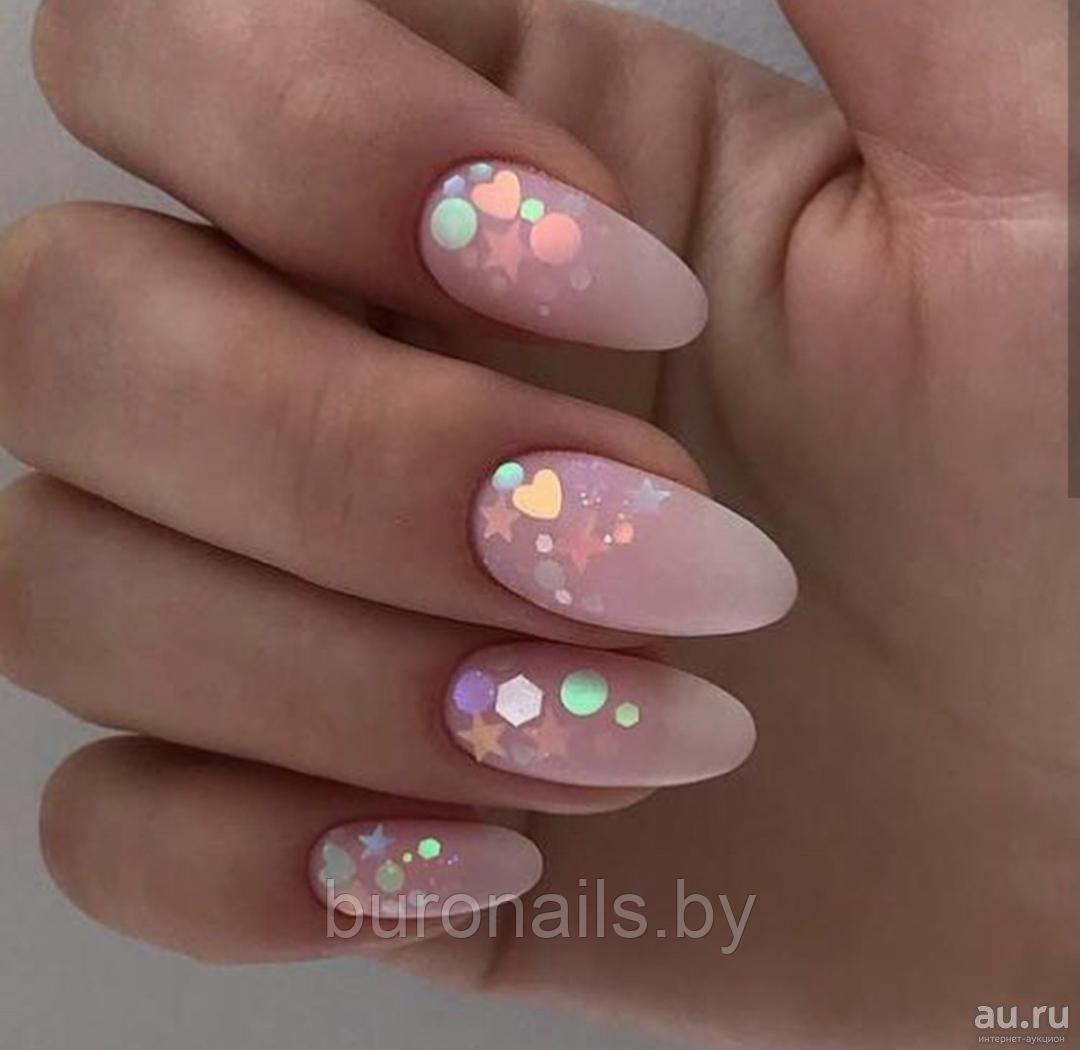 Камифубики с блестками, для дизайна ногтей "Mix"№1 - фото 2 - id-p106110298