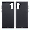 Чехол-накладка для Samsung Galaxy Note 10 (силикон) черный