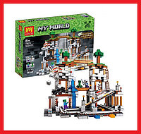 79074 Конструктор LeLe My World "Шахта", Аналог LEGO Minecraft 21118, 922 детали