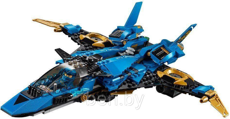 11162 Конструктор BELA Ninja "Штормовой истребитель Джея" 524 детали, аналог LEGO Ninjago 70668 - фото 2 - id-p106116961