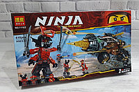 11163 Конструктор BELA Ninja "Земляной бур Коула" 610 деталей, аналог LEGO Ninjago 70669