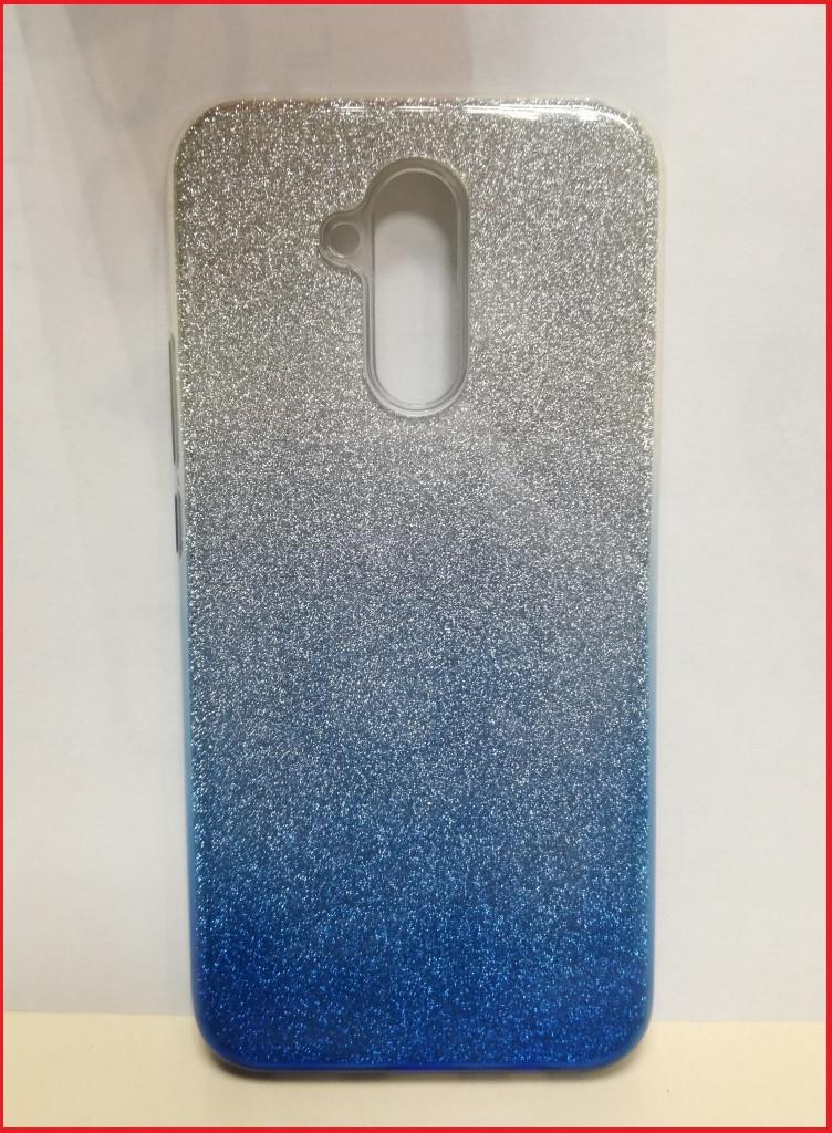 Чехол-накладка для Huawei Mate 20 Lite (силикон+пластик) Shine Gradient Blue