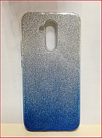 Чехол-накладка для Huawei Mate 20 Lite (силикон+пластик) Shine Gradient Blue, фото 1