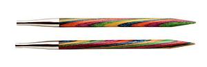 Knit Pro Спицы съемные Symfonie 4 мм для длины тросика 28-126см, дерево, многоцветный, 2шт