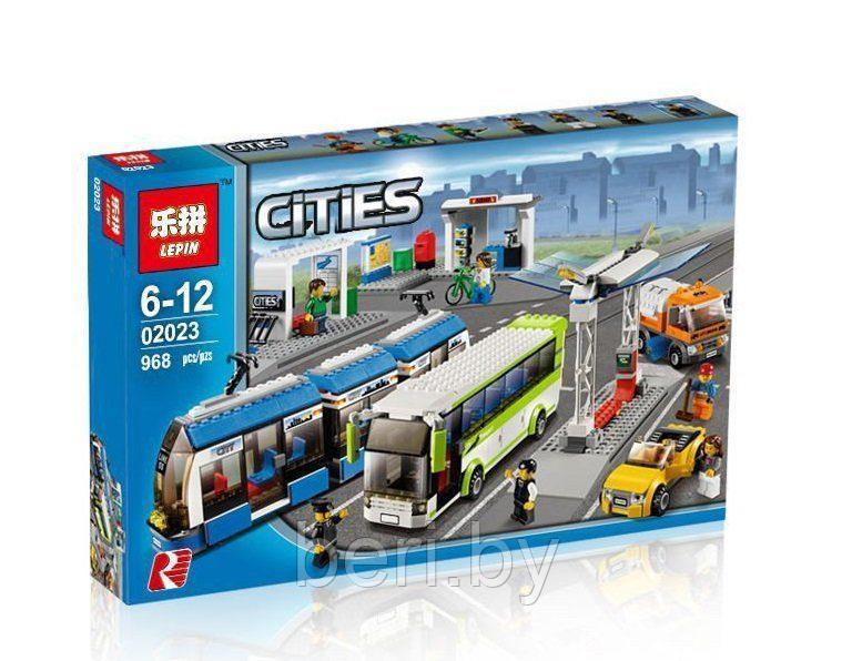 02023 Конструктор LEPIN "Общественный транспорт" 968 деталей, налог Lego 8404 - фото 8 - id-p106128708