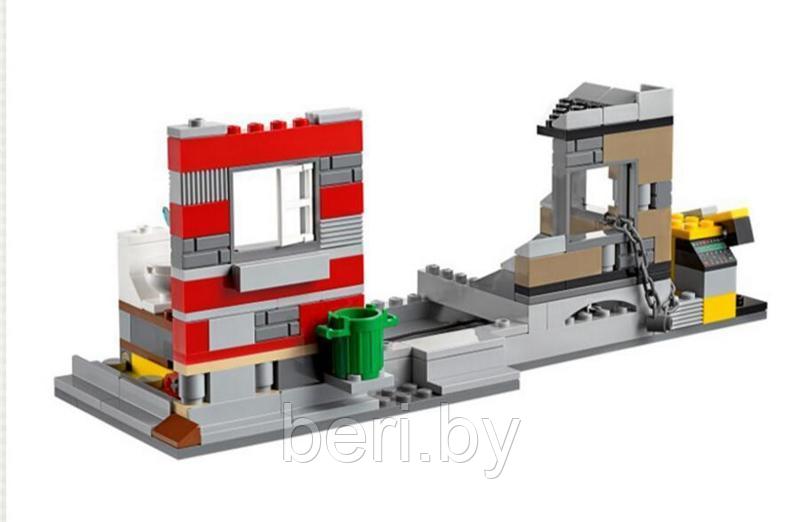 02042 Конструктор LEPIN "Снос старого здания" 869 деталей, аналог Lego 60076 - фото 3 - id-p106147634
