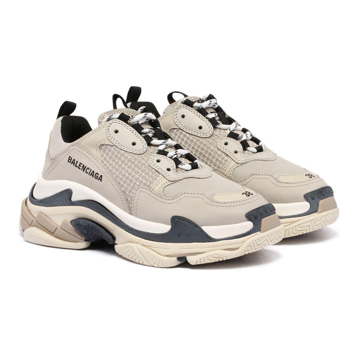 Кроссовки Balenciaga Beige & Black Triple S - фото 2 - id-p106147701