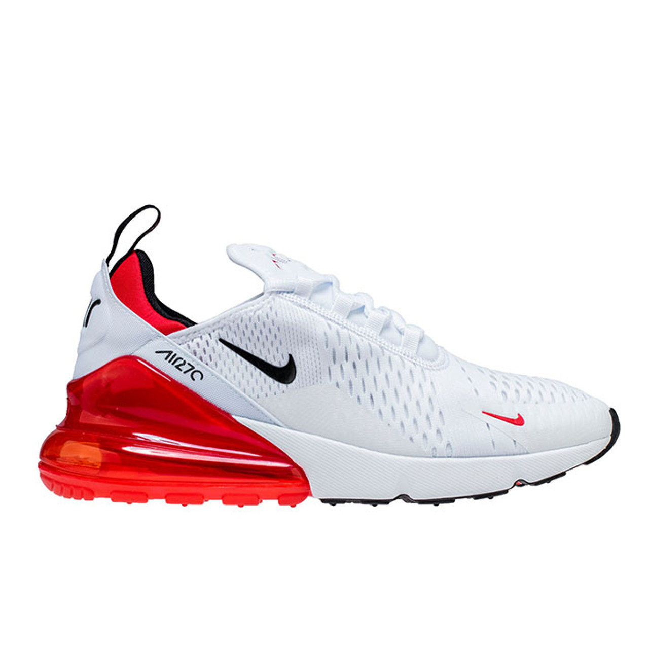 Кроссовки Nike Air Max 270 White/Red 38 - фото 1 - id-p106147829