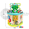 NEW Развивающая деревянная игрушка Winding bead toy series (бизиборд, пальчиковый лабиринт, рыбалка), фото 5