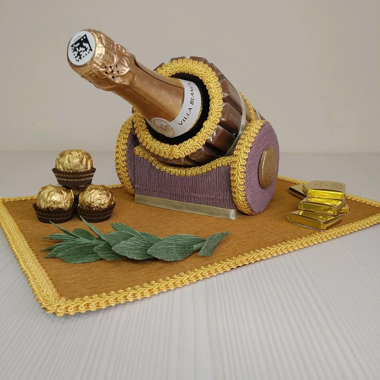 Пушка из конфет